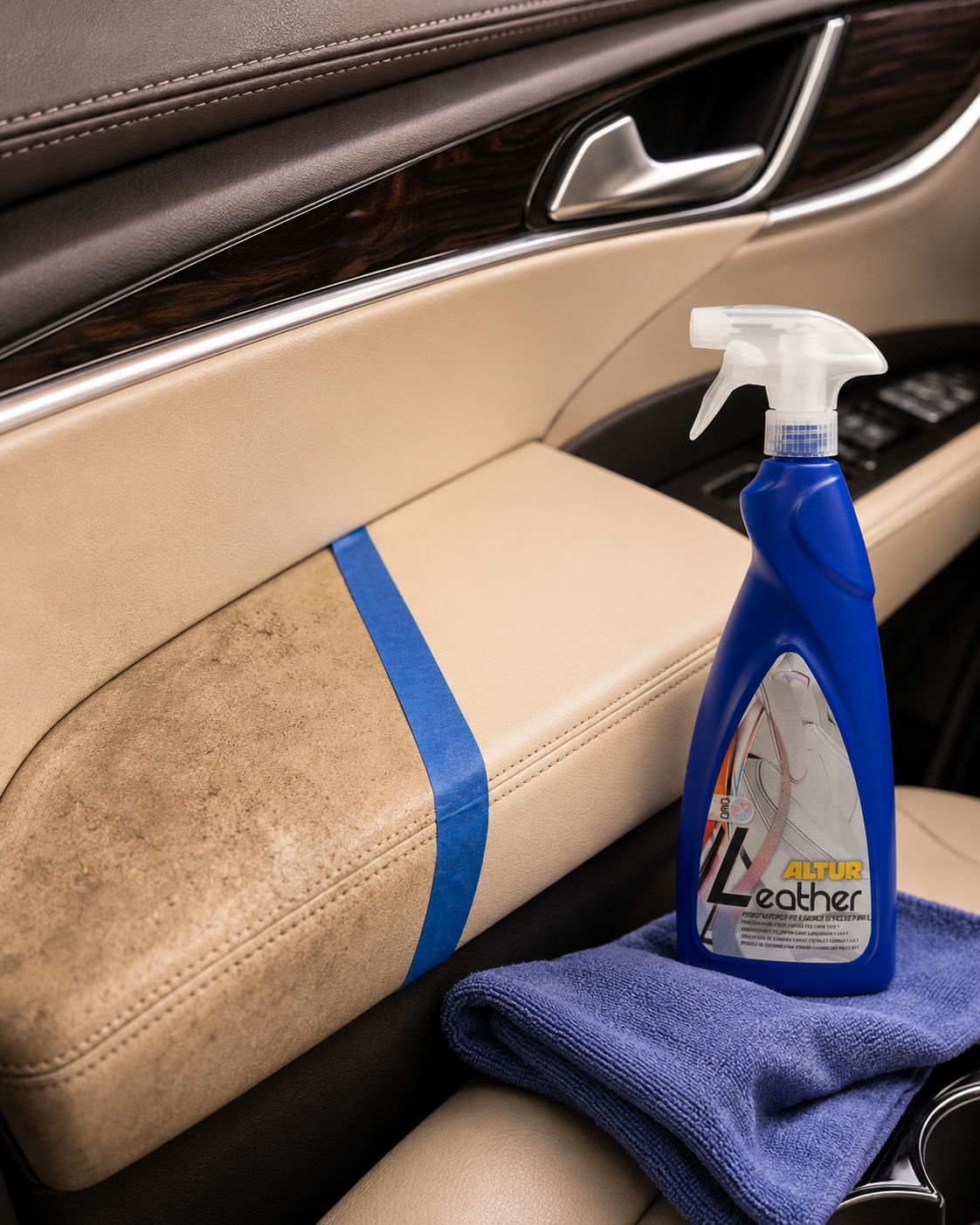 Profesionalna njega kožnog enterijera automobila proizvodom Altur Leather