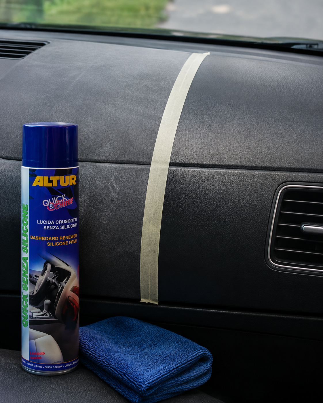 Altur Quick Senza Silicone profesionalni obnovitelj plastike bez silikona